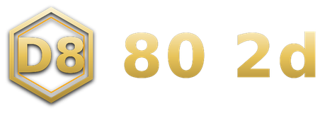 80 2d logo